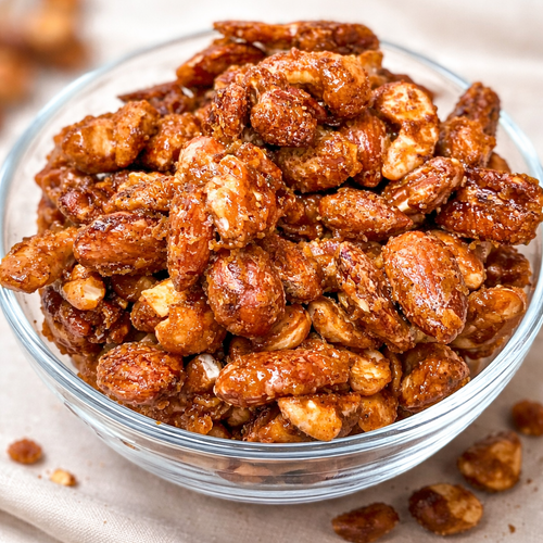 Texas Hold'em Candied Almonds, Pecans & Cashews